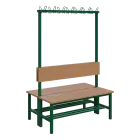 SVO - 120 stěna oboustranná věšáková RAL 6029 - zelená